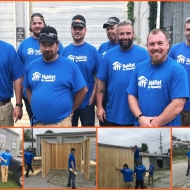 TMMK M&E building a shed for Habitat for Humanity in KY