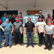 TMMTX team volunteered their time at the Habitat Store