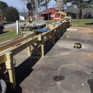 The Gem Mine build by our HVAC AL team for Pine Ridge Day Camp for disabled children