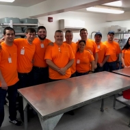SIA team volunteering at the Food Finders Food Bank