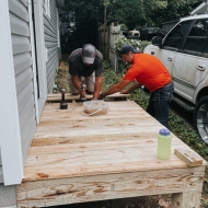 Several members of our MacLellan family visited Georgetown, Kentucky to assist in building a home alongside Habitat for Humanity International.